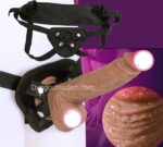 Dương vật giả cho les có dây đeo giống cu chim thật CD777