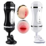 Âm đạo giả gắn tường 2 đầu kèm tai nghe rên CG090