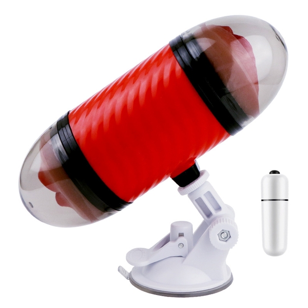 Cốc Tình Yêu 2 Đầu Môi Răng và Âm Đạo Rung CA6768