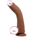 Dương Vật Giả Khủng Màu Nâu Có Rung CG779