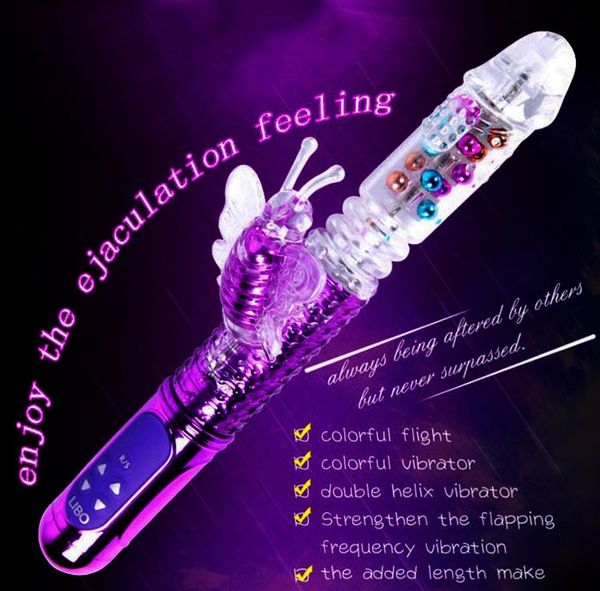 Dương vật cao cấp Libo rung thụt ngoáy đèn flash CU991