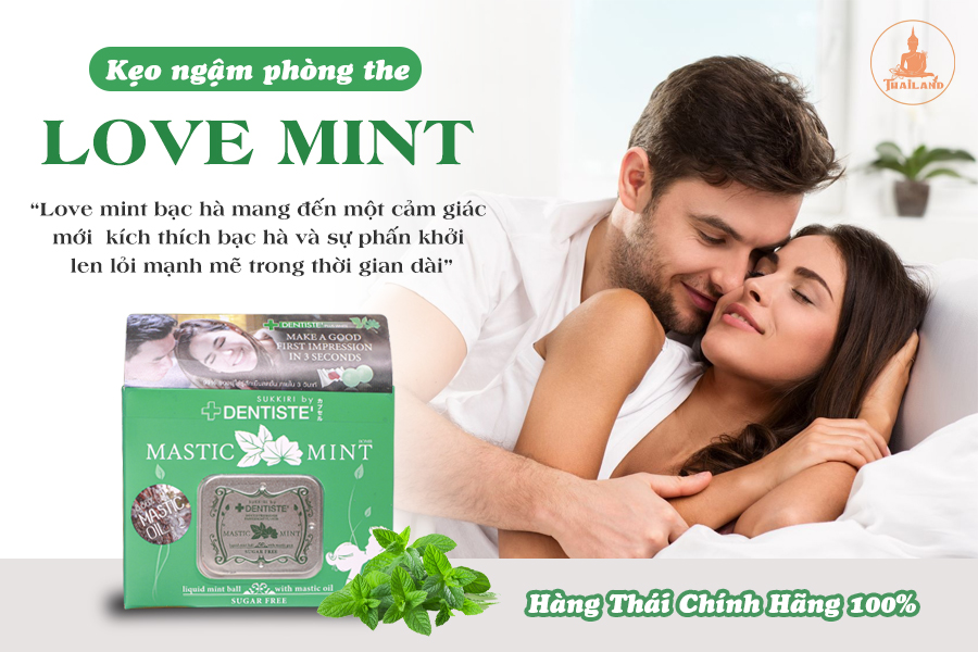 Kẹo thăng hoa tình yêu bạc hà