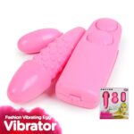 Trứng Rung Kích Thích Kèm Dương Vật Giả Mini Có Bi Cực Khoái CTR99