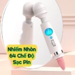 Chày rung massage âm đạo màn hình LED có lưỡi liếm gai CCR77