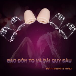 Bao silicon đôn to và dài quy đầu CBB435