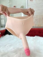 Quần silicon gắn dương vật cu siêu mềm mịn cho les HV65L