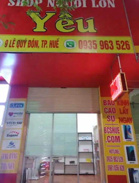 TOP 6 Cửa Hàng Bao Cao Su - Sextoy Ở Huế | cửa hàng tình yêu