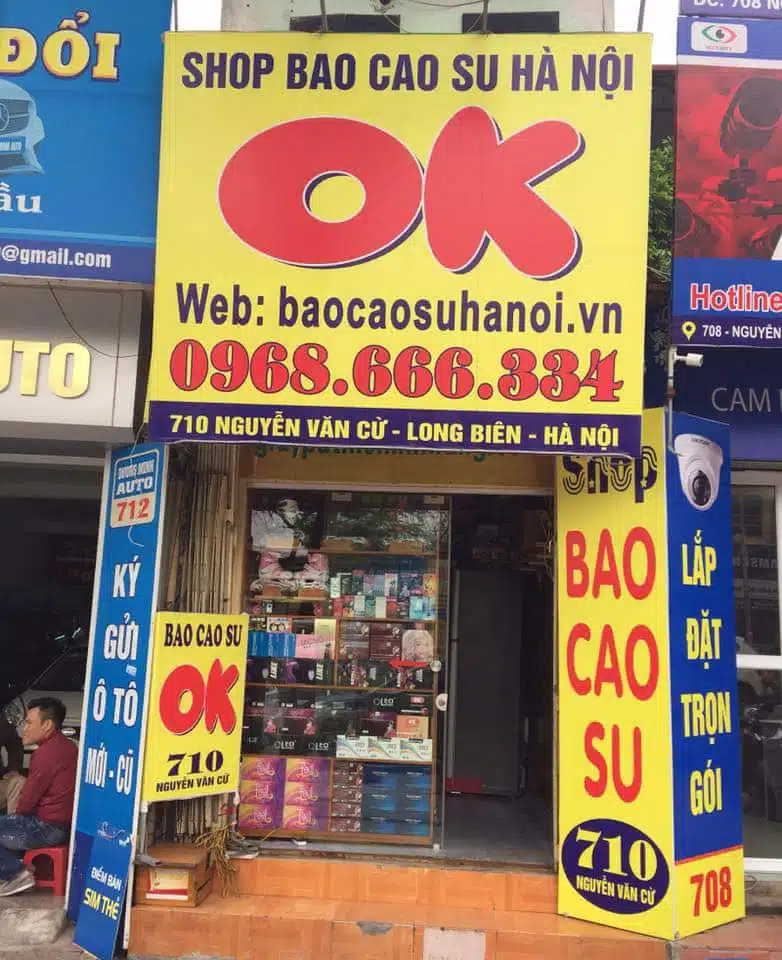 Tổng hợp địa chỉ 11 cửa hàng đồ chơi tình dục, bao cao su cao cấp tại Hà Nội Tổng hợp các cửa hàng bán bao cao su, đồ chơi tình dục uy tín tại Hà Nội